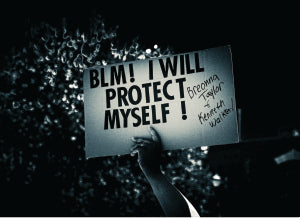 I Will Protect Myself Postcard