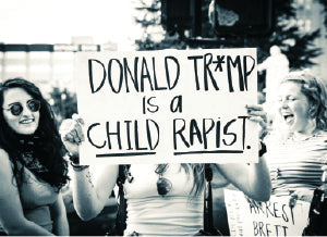 MH Stop Trump Postcard