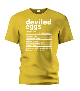 Deviled Eggs  Nutritional Facts Tee