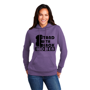 SWBF: Stand With Black Women, Face Hoodie (Ladies)