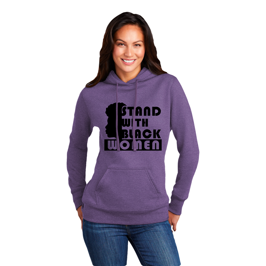 SWBF: Stand With Black Women, Face Hoodie (Ladies)