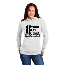 Load image into Gallery viewer, SWBF: Stand With Black Women, Face Hoodie (Ladies)
