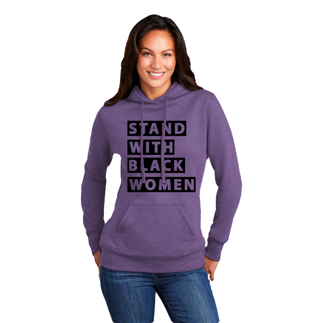 SWBS: Stand With Black Women, Standard Hoodie (Ladies)